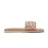 21WR0xzx4L.jpg Women's Square Open Toe Slide Sandals Cute Slip on Braided Slides Flat Sandals for Summer