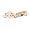Women's Mini Heel Mule Sandals