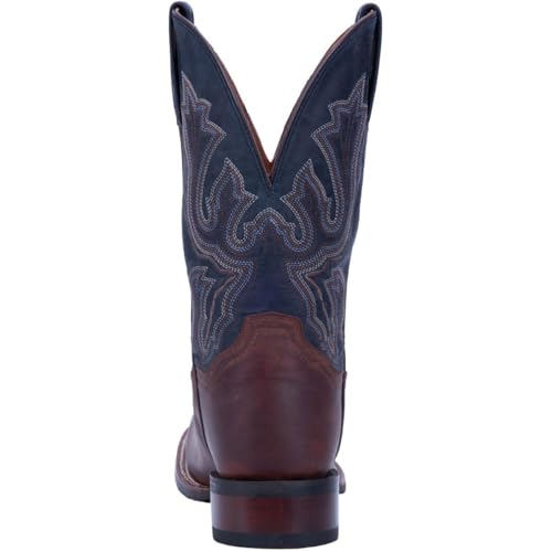 31EHYIR35cL.jpg Mens Winslow Embroidered Square Toe Casual Boots Mid Calf - Blue, Brown
