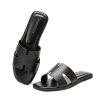 Open Toe Flat Dress Sandals Womens Slide Comfortable Summer Black, White, Tan Sandals for Women