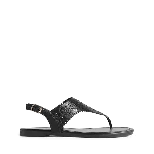 Women's Rhinestone Casual Wear Cute Gladiator Flat Sandals Beach Dressy T-Strap Thong Sandals