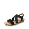 Women's Summer Dressy Low Wedge Heels Comfortable Slip on Casual Flat Sandals for Walking Vacation
