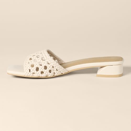 Women's Mini Heel Mule Sandals