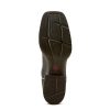 31jOpzar3YL.jpg Womens Buckley Square Toe Casual Boots Mid Calf Low Heel 1-2" - Black