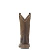 Womens Unbridled Embroidered Round Toe Casual Boots Mid Calf Low Heel 1-2" - Brown