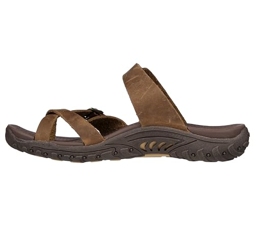 Women's Reggae-Carribean-Double Buckle Toe Thong Slide Sandal