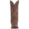 41-TRQndIiL.jpg Mens Renegade Embroidered Round Toe Casual Boots Mid Calf - Brown