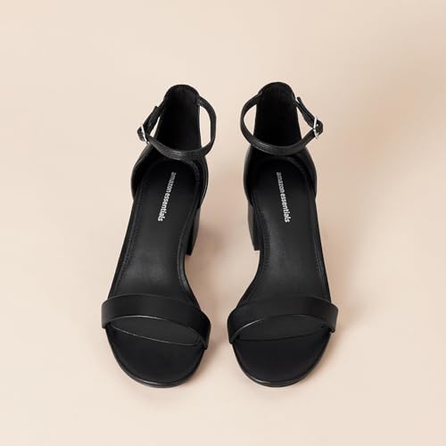 Women's Two Strap Heeled Sandal