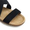 Women's Summer Dressy Low Wedge Heels Comfortable Slip on Casual Flat Sandals for Walking Vacation