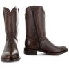 Men's Roper Cowboy Boots, Genuine Leather Men's Cowboy Boots, Western Boots For Men H4003