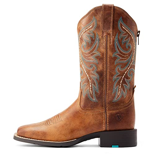 Round Up Back Zip Womens Boot